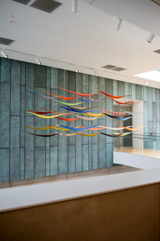 Columbus Museum of Art cocktail hour atrium