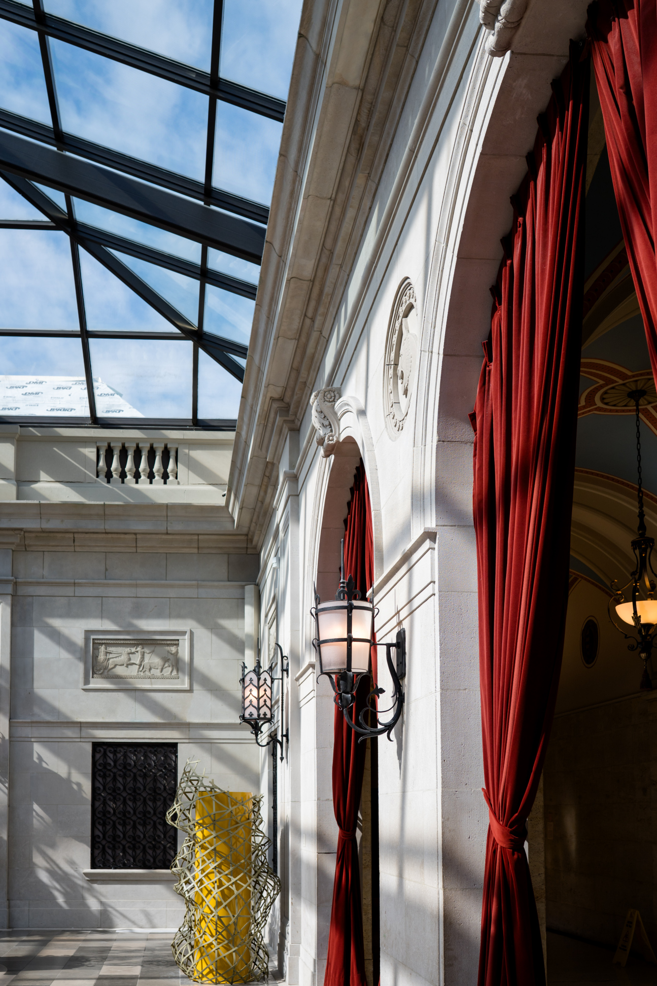 Columbus Museum of Art Edwards Court wedding ceremony space